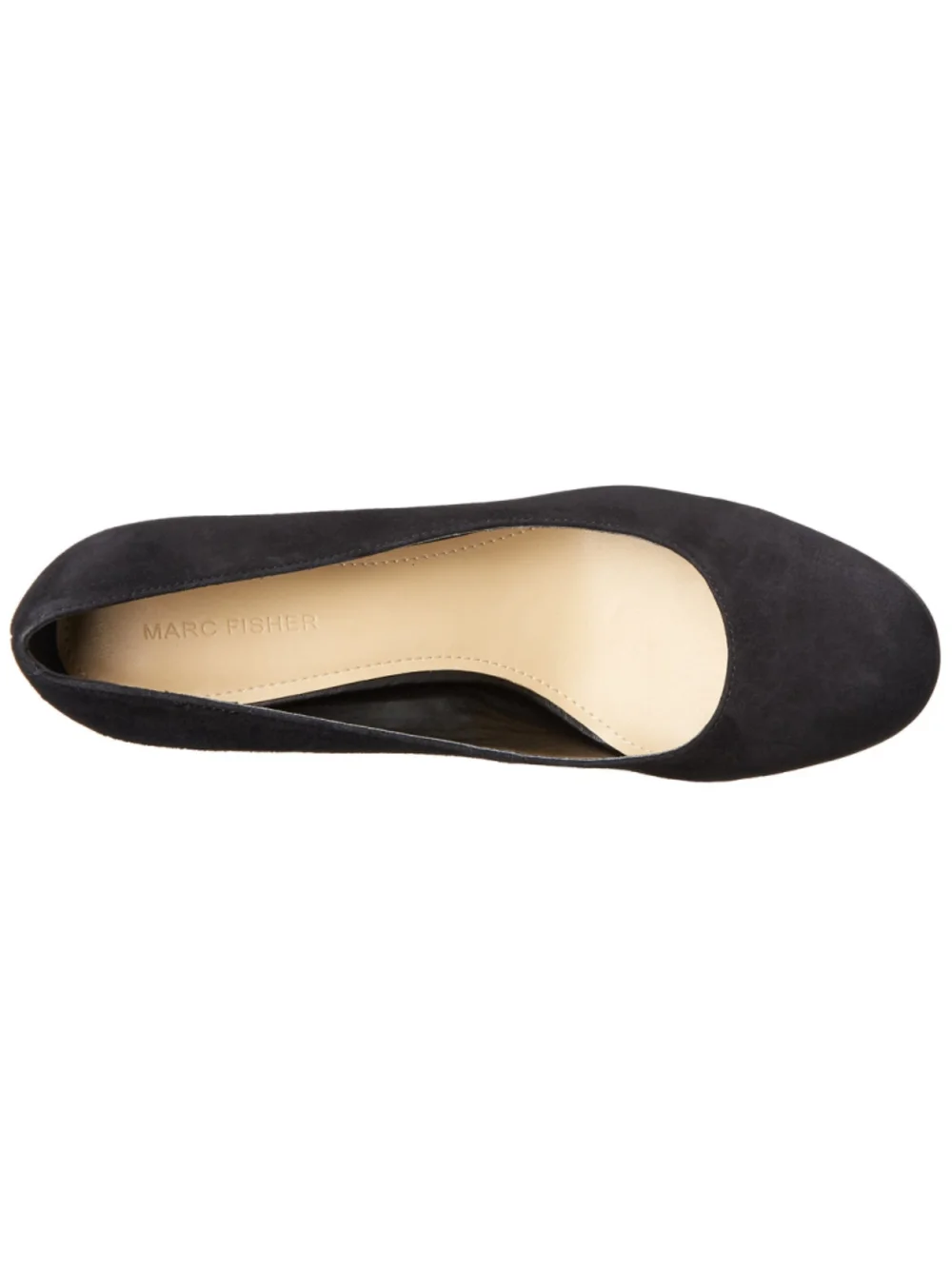Mark Fisher Women’s Black Almond Toe Block Heel Pumps Size 7M